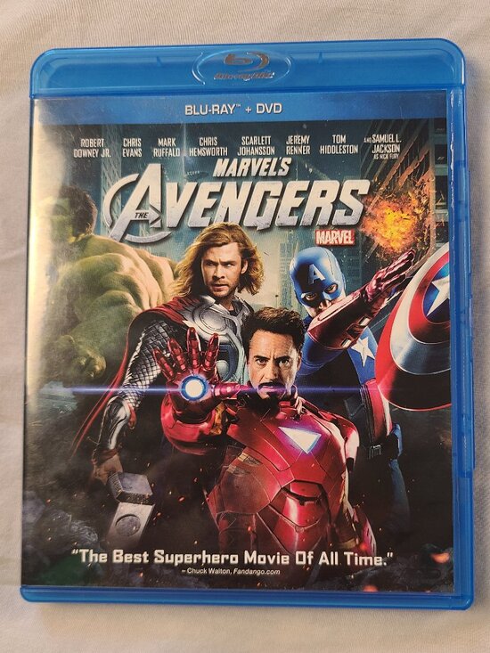 Universal Other - The Avengers Marvels DVD & Blu Ray Movie